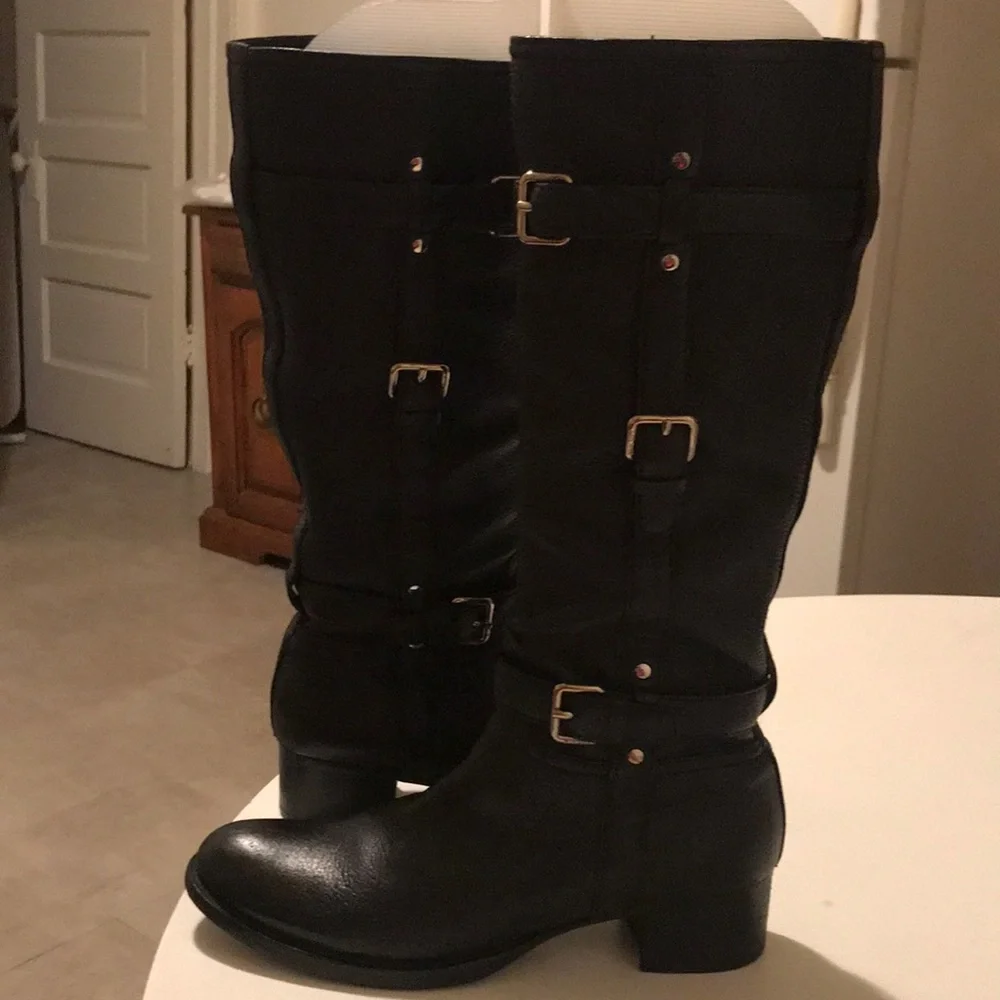 PRADA  The Car Shoe Knee High Boots - Picture 4 of 8